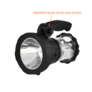 2 in 1 Super Bright LED Camping Light for Outdoors with Torch Function Adjustable Handle
