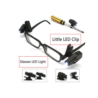 1 LED Clip on Reading Light for Book Light, Glasses And So on