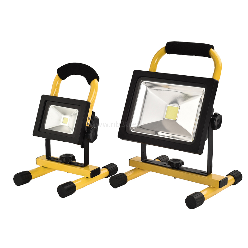 20W LED flood Light Rechargeable Portable and Rotatable IP65 Waterproof