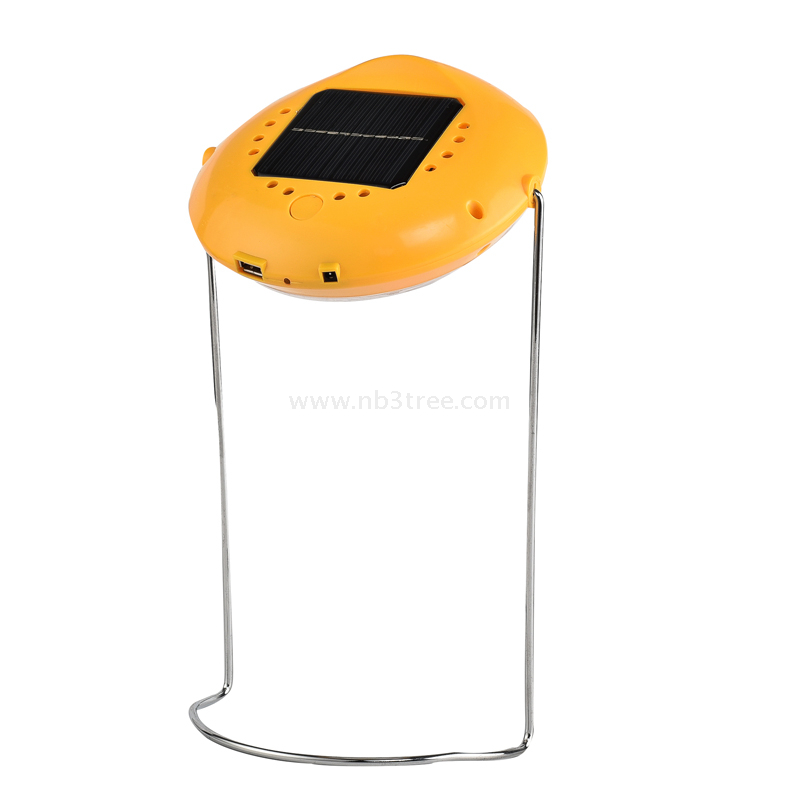 Solar Rechargeable 3W COB Light with Adjustable Stand