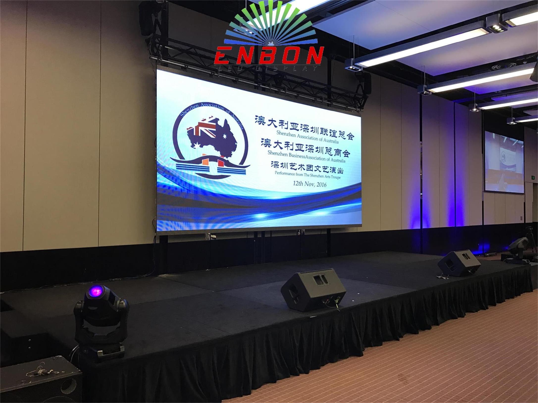 P4.8澳大利亚室内全彩led屏幕