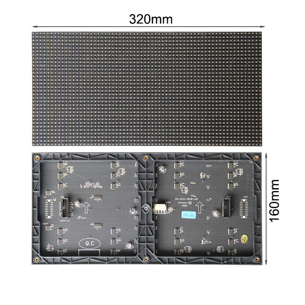 P5高刷新高亮度64x32点320mmx160mm室内LED屏模块，用于LED视频墙