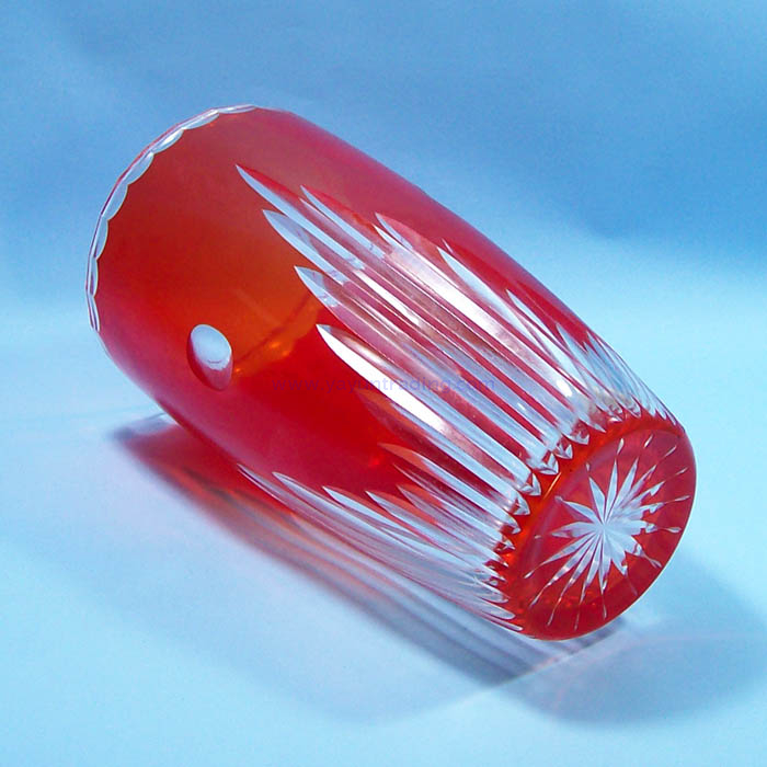 red glass vase-1 (2)