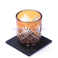  Set of 4 Natural Black Slate Placemats and Coasters
