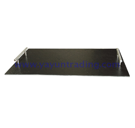 slate stone 2 tier and 3 tier cake stand and tray