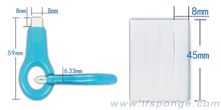 teeth-cleaning-kit-made-of-PP-handle-and-white-melamine-sponge-strip