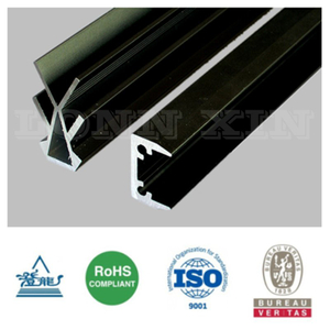 Black Anodized Aluminum Extrusion for Exhibition