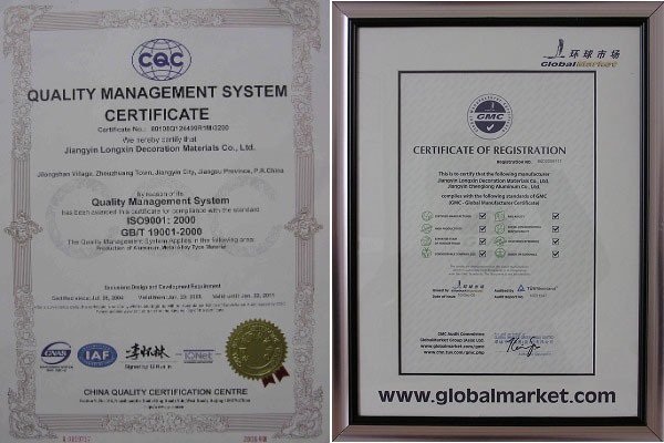 Wooden Transfer Print Aluminium Frame for Winows, Thermal Break