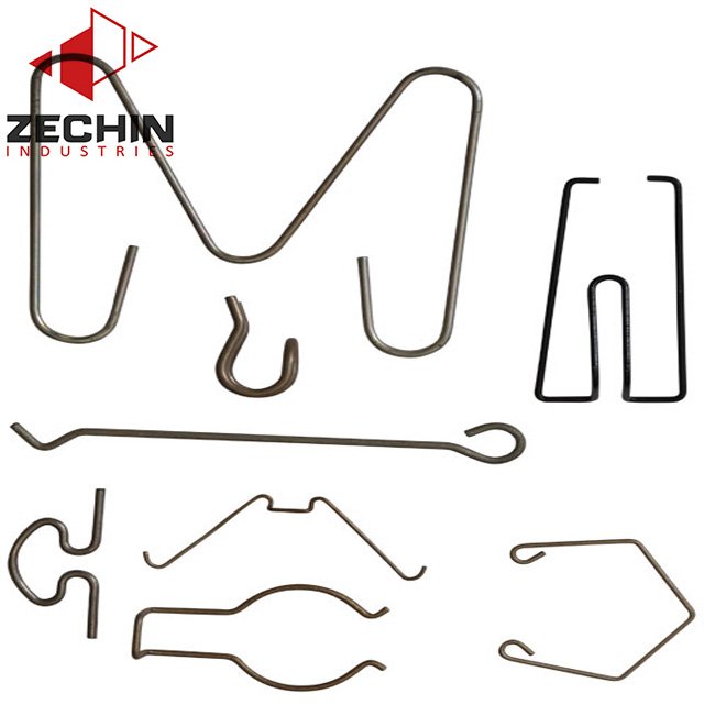 Kundenspezifischer SS-CNC-Draht, der Fertigungsfederstahl gebogenes Bauteil bildet