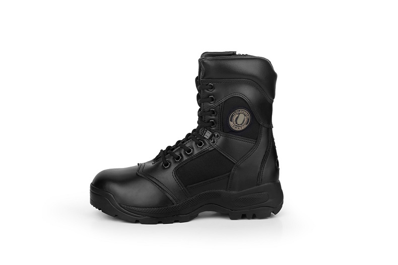 99015 Genuine leather military swat tactical boots