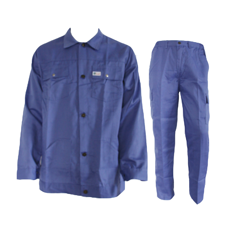 M1108 two pieces poly-cotton safety workwear 