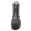 ENS015 High ankle steel toe leather work safety boot with zipper