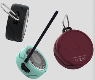 round speaker portable microphone with speaker best gift for promotinal