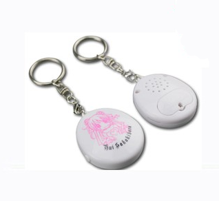 Hot Selling New Type Music Activate By Button Speaker Keychain