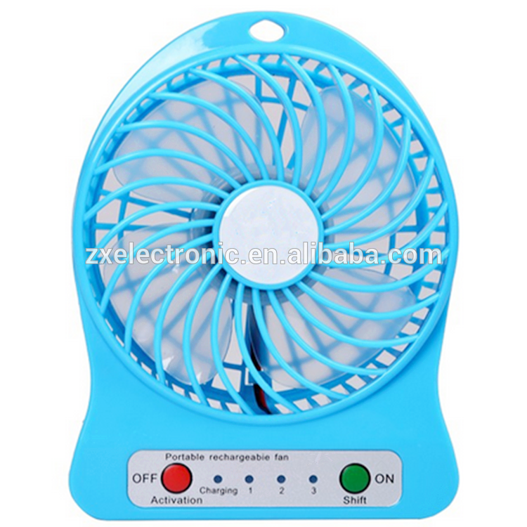 usb rechargeable mini handheld fan for promotion