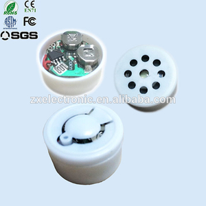 Customized pull string recordable sound box for plush toys
