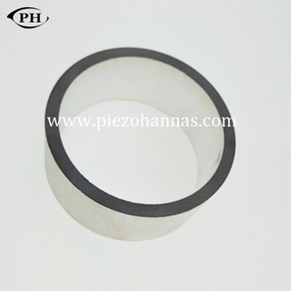 Anéis de piezocerâmica ultra-sônicos de alumina de 50mmx17mmx6.5mm pzt 5 para transdutor