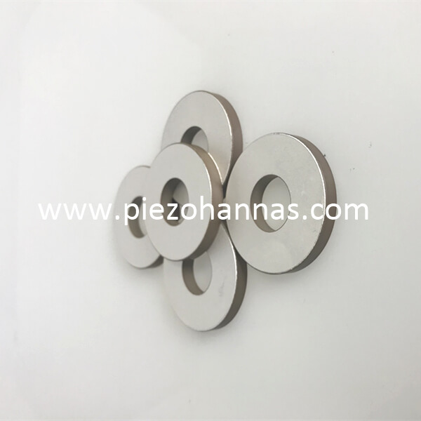 27khz p4 material piezo anéis para solda ultrassônica