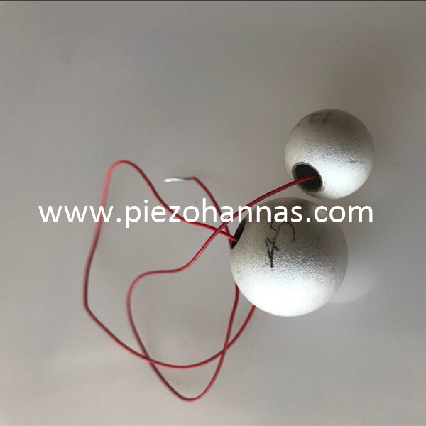 Material PZT-4 Material Piezoeléctrico SHPERE PARA TRANSDUCTOR DE SONAR