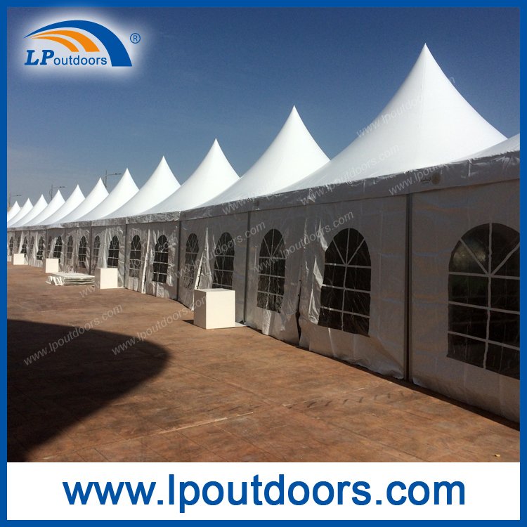 Lp室外铝空白大门罩塔帐篷与PVC Windows为活动