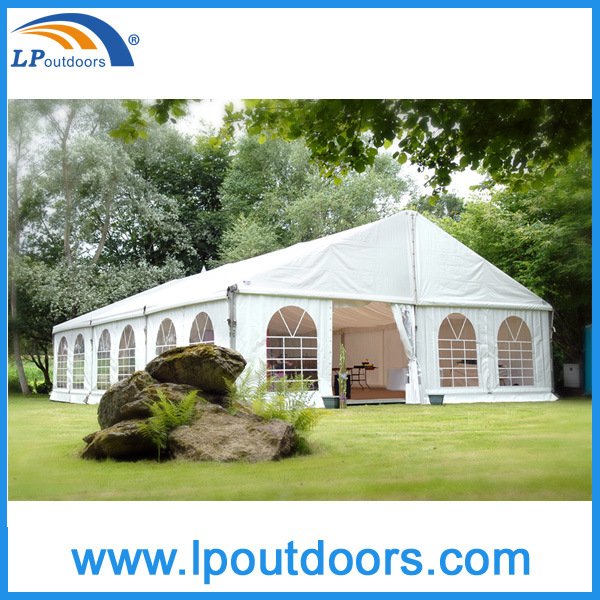 Палатка для свадебной вечеринки 10X30 м с шатром-пагодой 5X5 м