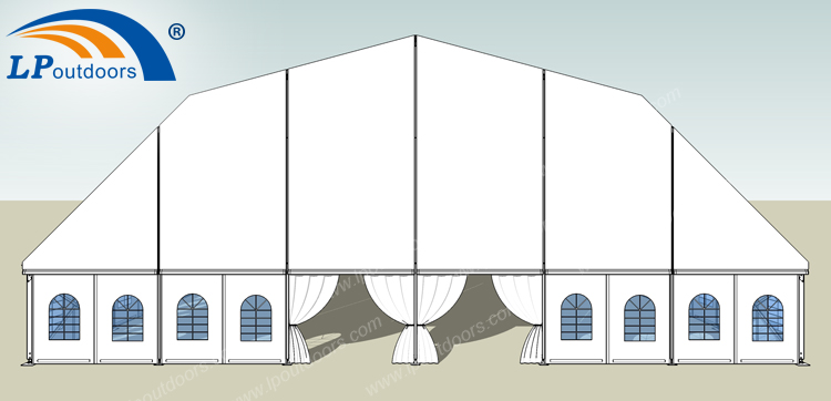 Палатка полигональная 30м(255X113X5)01