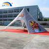 Carpa estrella con exhibición publicitaria personalizada de 10m de fabricación China para alquiler de fiestas