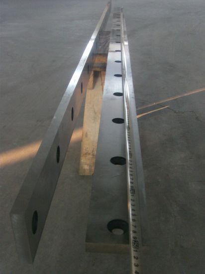 Cuchillo de corte en longitud completa de 2500 mm
