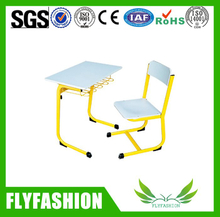 Single modern school desk and chair for classroom furniture(SF-55S)