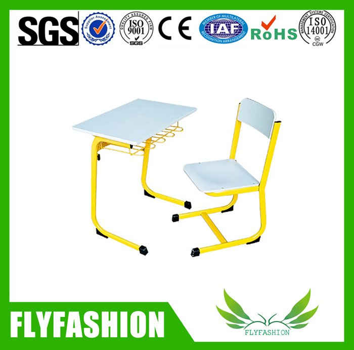 Single modern school desk and chair for classroom furniture(SF-55S)