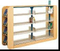 Estante de libro/estante de libro de los cabritos/muebles de escuela (ST-30)