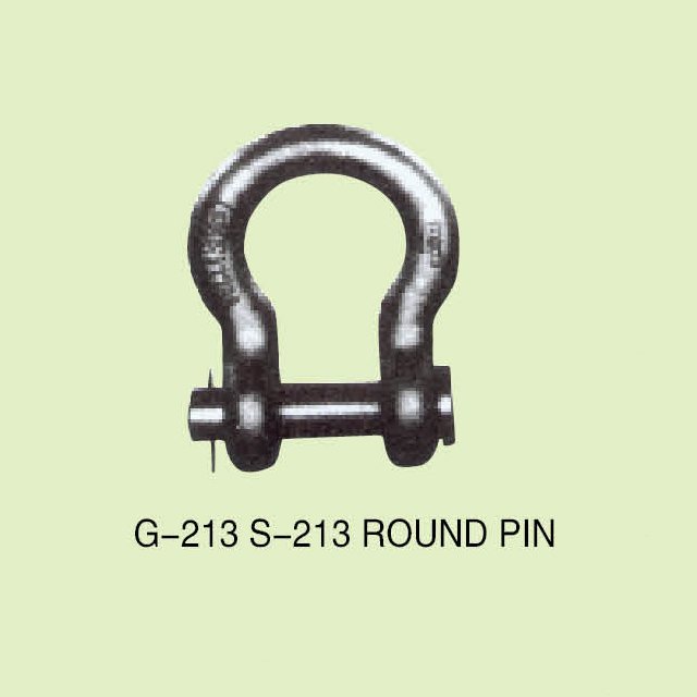 G-209 S-209 US TYPE HIGH TENSILE FORGED BOW SHACKLE