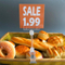 Clear Deli Case Signage Retail Signage Clip PST5-L