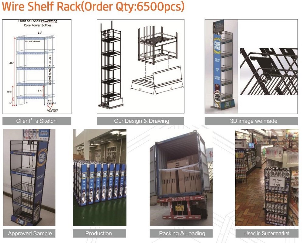 Wire Shelf Rack