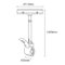 Large Heavy Duty Black Sign Clips PS-T2