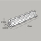 Wide Base Adhesive Sign Gripper 25 mm Base SG-C14
