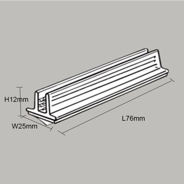 Wide Base Adhesive Sign Gripper 25 mm Base SG-C14