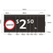 Customed Large Sprial Sign Board Kit W1160mmXH500mm.