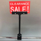Large Heavy Duty Black Sign Clips PS-T2