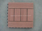 Tuiles de verrouillage ext&eacute;rieures de paquet de WPC DIY/plancher en plastique en bois en caoutchouc de sports
