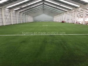 Cancha de b&aacute;squet fabricada acero prefabricado modular del balompi&eacute; de Peb