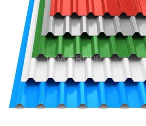Nuevo hoja de acero esmaltada cubierta del azulejo del paso de progresi&oacute;n de los materiales de material para techos color