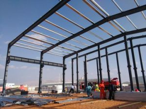 El taller del almac&eacute;n proyecta la f&aacute;brica ligera prefabricada de las estructuras de acero