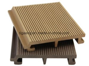 Suelo de madera del Decking del pl&aacute;stico Composite/WPC/Decking al aire libre de WPC