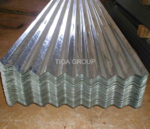 Material de construcci&oacute;n ligero del metal/azulejo de azotea galvanizado acanalado cinc