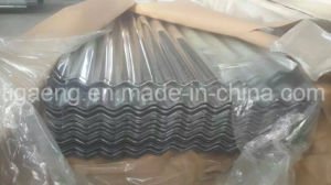 Azulejo de material para techos de acero galvanizado acanalado de la buena calidad para Angola