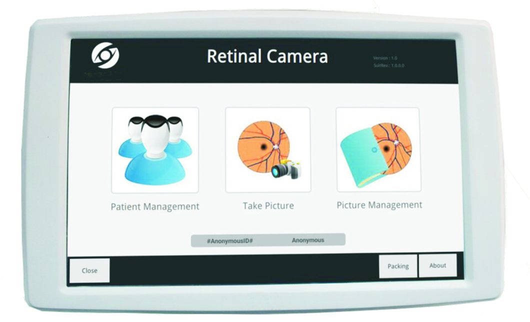 Reticam 3100 Cámara retinal oftálmica de alta calidad con equipamiento de China