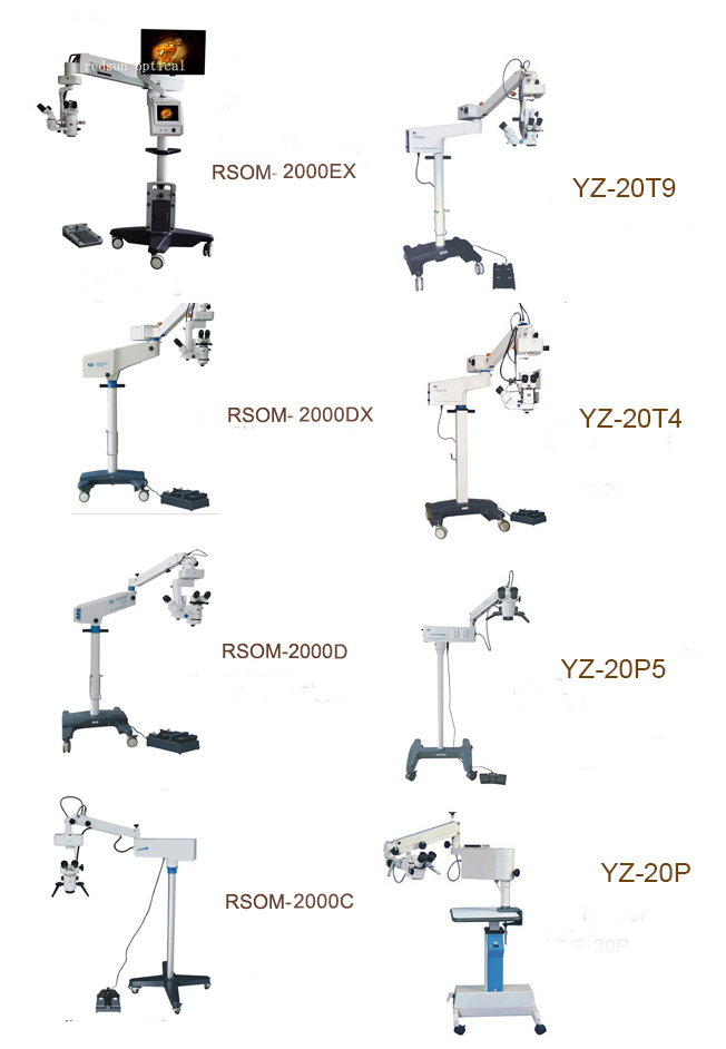 Microscope d'opération ophtalmique de la Chine Rsom-2000d