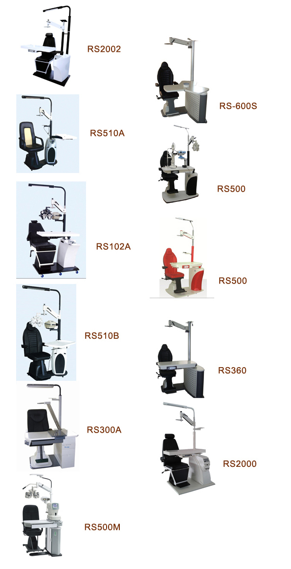 Tabla combinada de unidad oftalmológica de China (RS-500)
