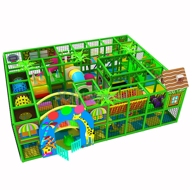 Jungle Gym Adventure Indoor Playground with Soft Play
